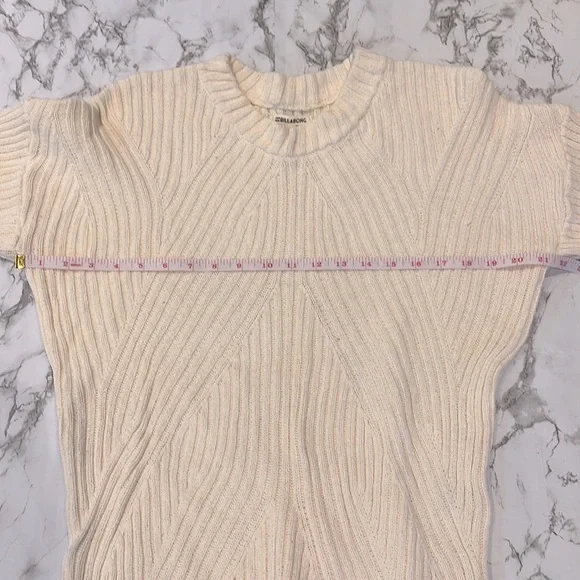 Billabong Cream Knit Jumper - Picture 3 of 8